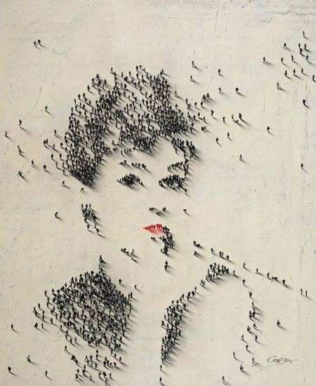 Audrey Hepburn People Pixel Portrait