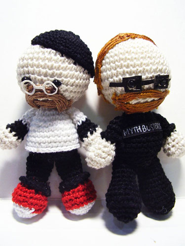 Mythbusters Adam and Jamie Dolls