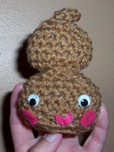 Amigurumi Poop Plushie