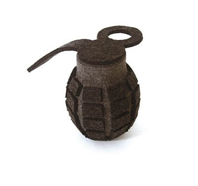 Felted Grenade