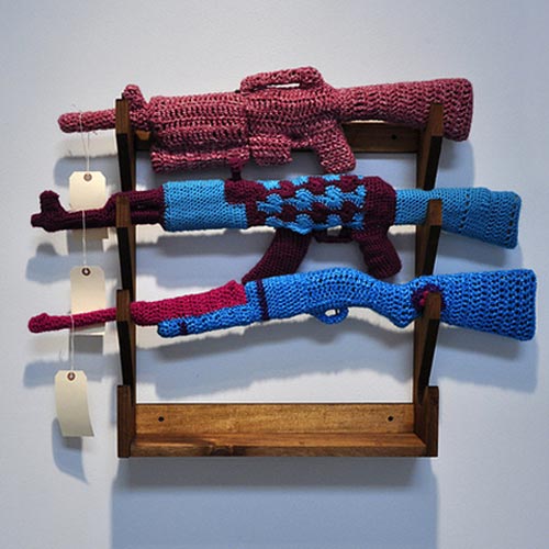 Knit Gun Cozies