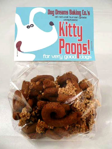 Kitty Poop Dog Treats