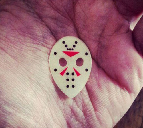 Jason Voorhees Friday The 13th Guitar Pick