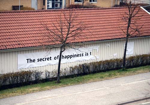 The Secret To Happiness