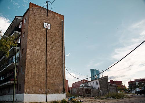 High Basketball Hoop