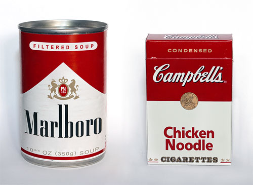 Marlboro & Campbells Soup Branding