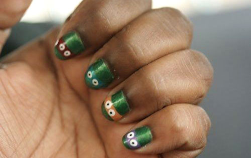 Ninja Turtle Nail Polish