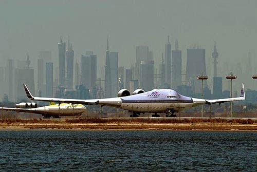 Boeings Blended Wing Concept Airplane