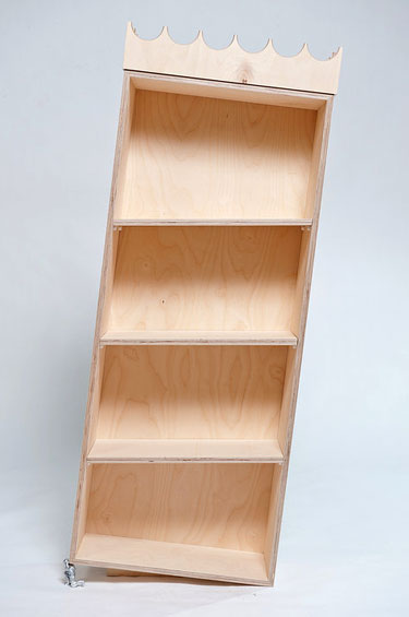 Figurine Bookcase Foot