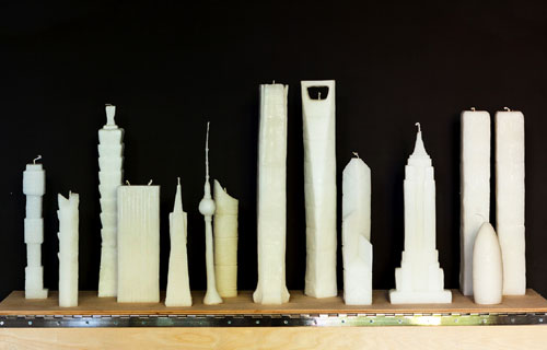 Skyscraper Candles