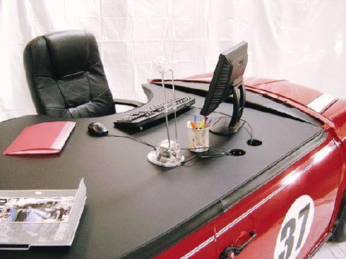 Mini Cooper Office Desk Top Front