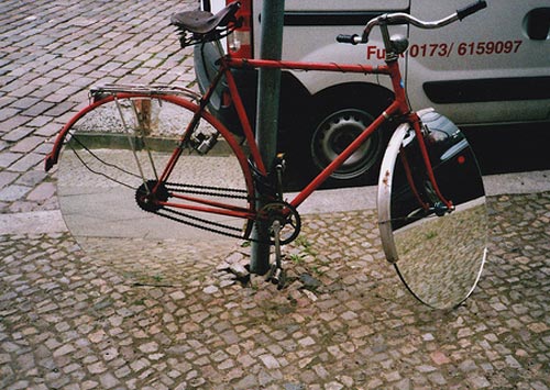 Bicycle Mirror Wheels