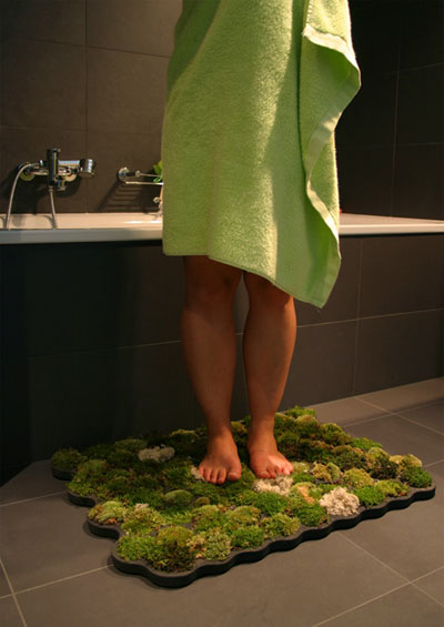 Mossy Shower Mat