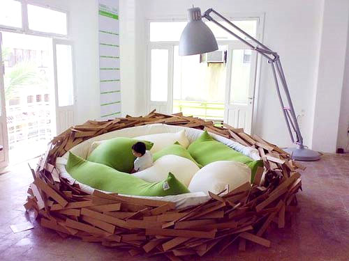 Giant Bird Nest Bed