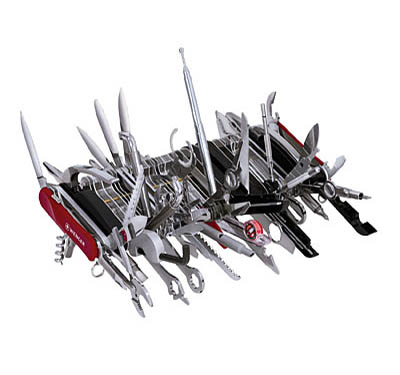 All Purpose 85 Tool Swiss Army Knife