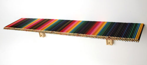 Pencil Crayon Shelf