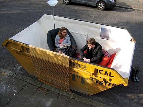 Renovated Dumpster