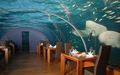 Hilton Maldives Underwater Restaurant