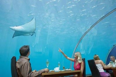 Hilton Maldives Ithaa Undersea Restaurant