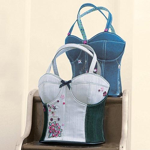 Corset Bra Bags