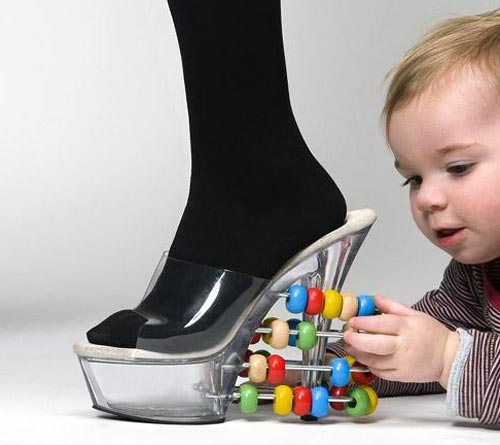 Abacus Slide Toy High-Heel Shoes