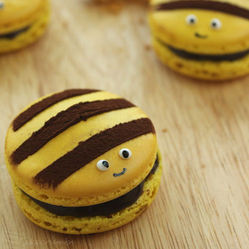 Honey Bee Macarons