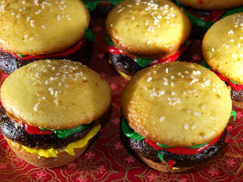 Cheeseburger Cupcakes