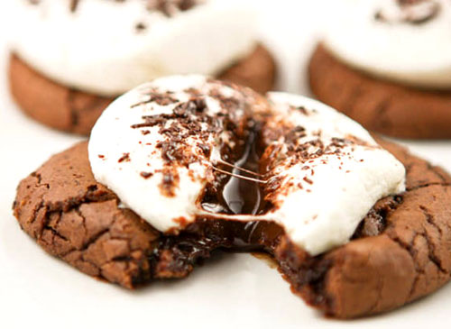 Hot Chocolate Cookies