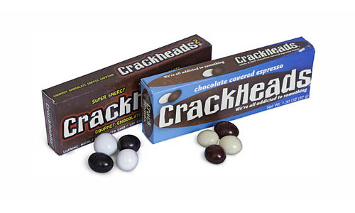 Crackheads Candy | Chocolate Covered Espresso Beans