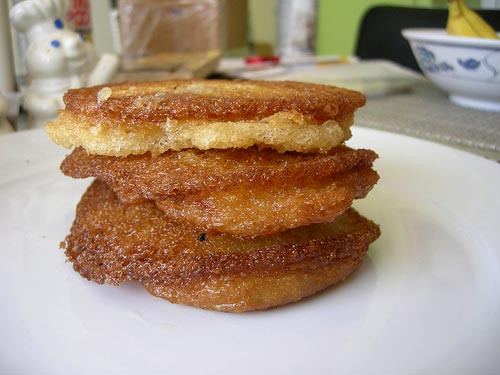 Deep-Fried Pancake Breakfast