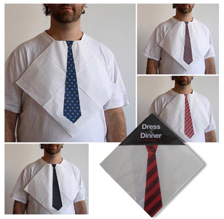 Dress The Dinner Necktie Napkins