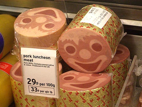 Happy Face Luncheon Meat