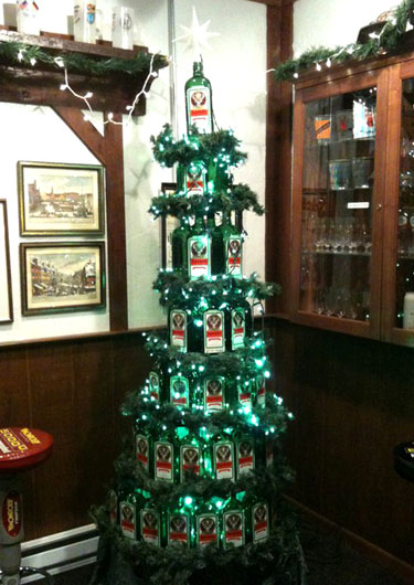 Jagermeister Christmas Tree