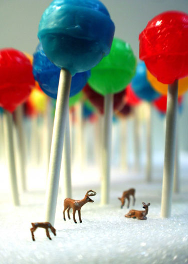 Lollipop Forest Print