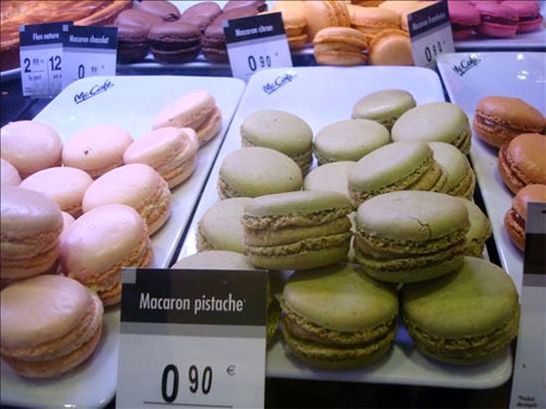 McDonalds Macarons in Paris, France