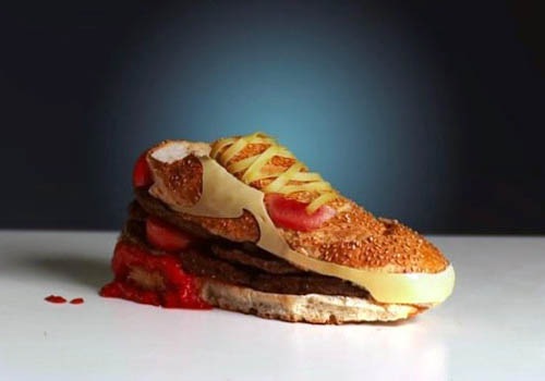 Nike Shoe Cheeseburger