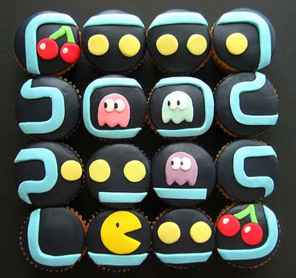 Pacman Cupcakes » Funny, Bizarre, Amazing Pictures & Videos