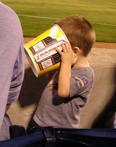 Bottom of the Popcorn Bucket