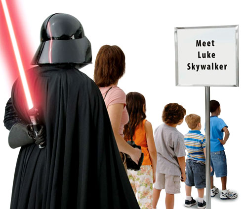 Meet Luke Skywalker Print Ad