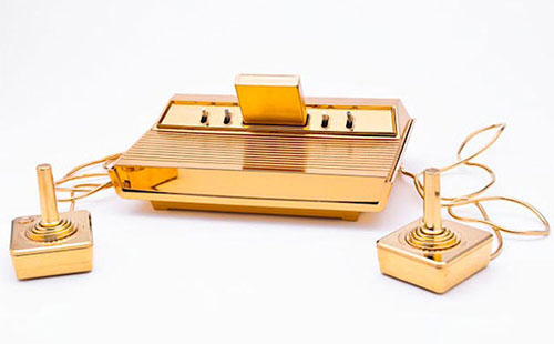 Gold Plated Atari 2600