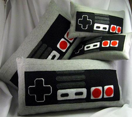 Creative Nintendo Game Controller Pillows