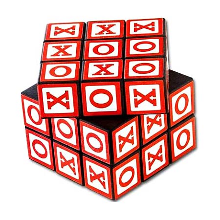 Tic-Tac-Toe Rubik's Cube