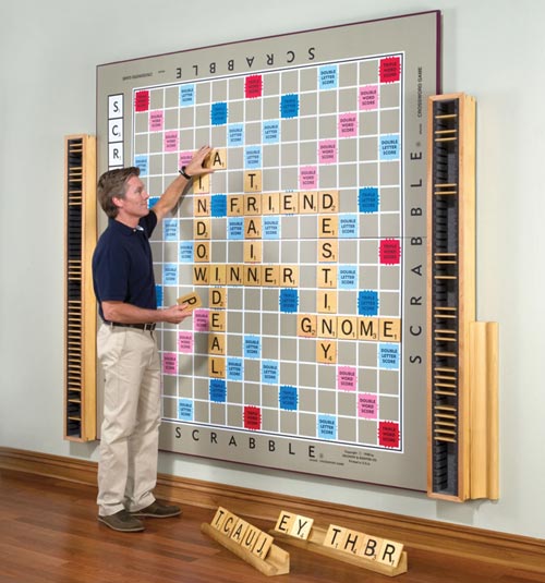 Giant Wall Scrabble Board