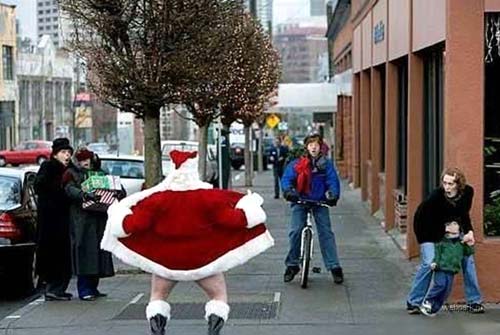 Bad Flashing Santa