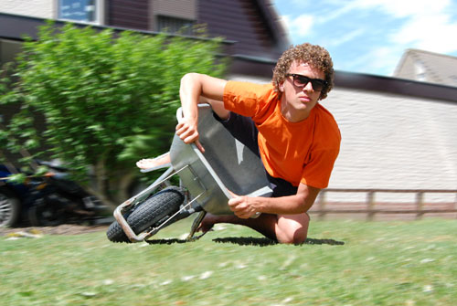 Wheelbarrow Racer