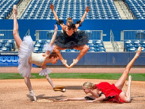 Baseball Ballet Photography