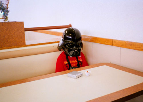 Darth Vader Waiting For Lunch