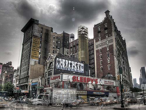 HDR in NYC | Sleepys Mattress, 72nd & Amsterdam