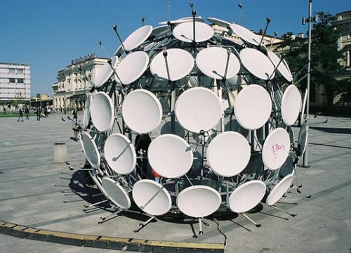 Satellite Dish Ball