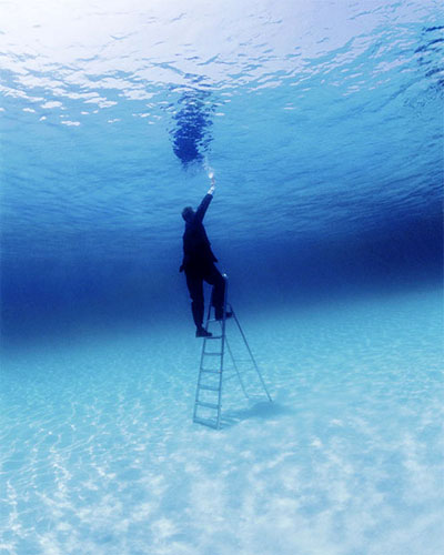 Underwater Climb To The Surface